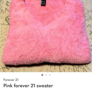 Pink forever 21 sweater